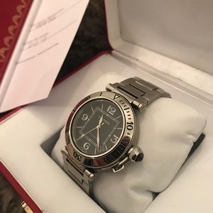Cartier Men's Pasha Seatimer Watch